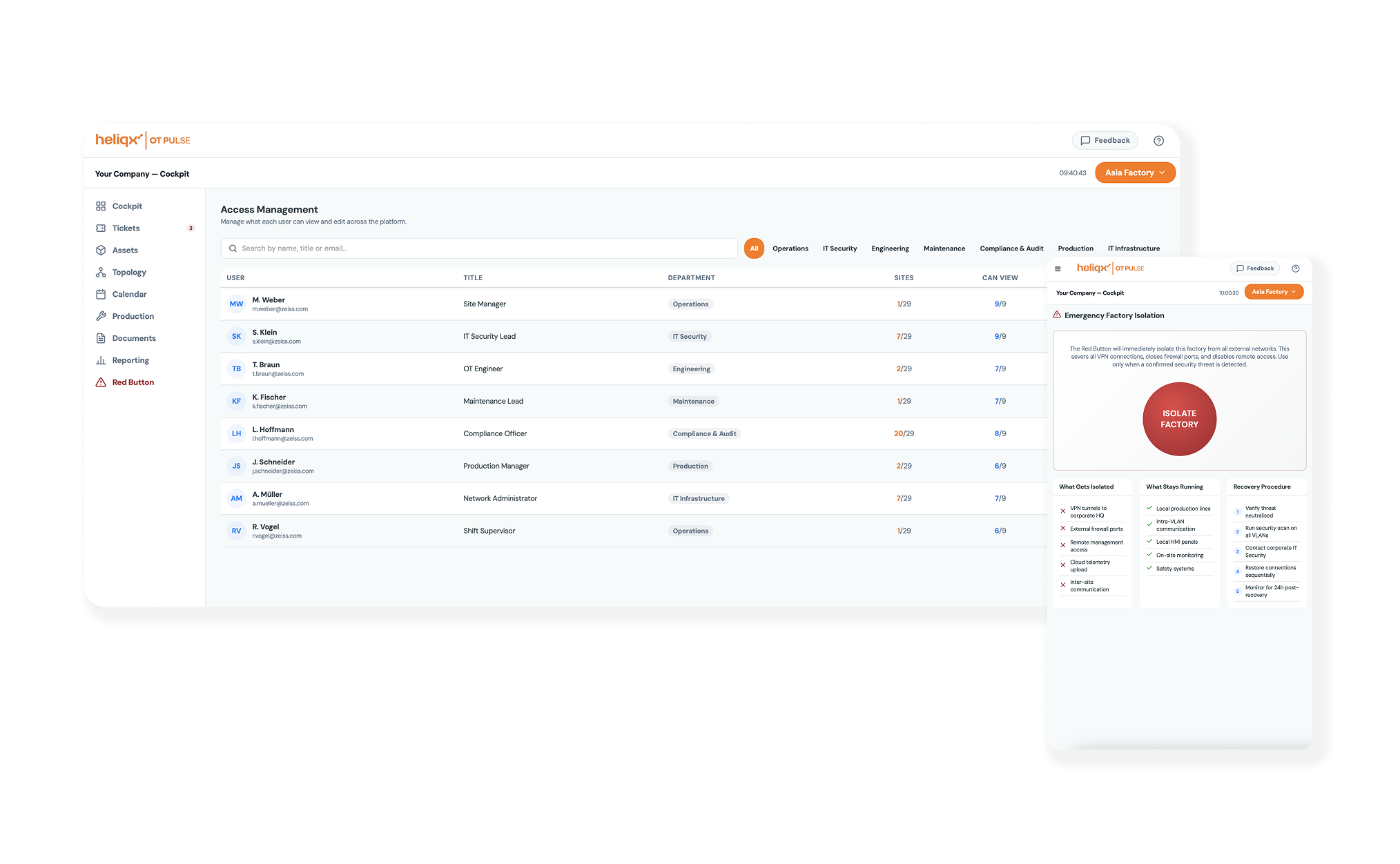 Strengthen Control, Governance & Resilience